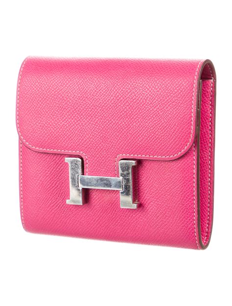 hermes wallet ladies|hermes constance compact wallet.